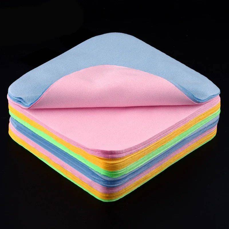 Microfiber lens cleaning cloth 130x130 mm 5-pack multicolor #3