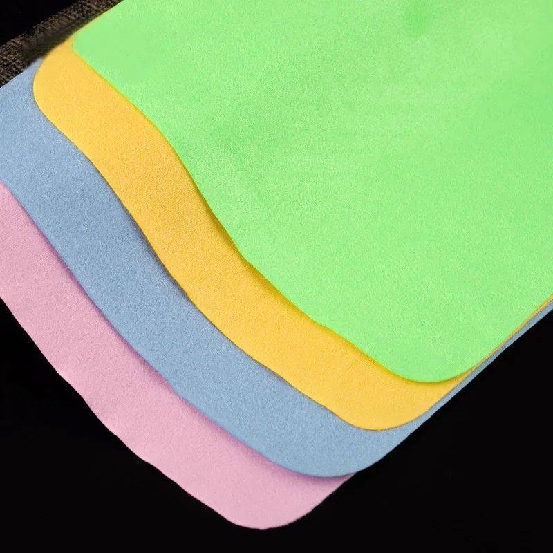 Microfiber lens cleaning cloth 130x130 mm 5-pack multicolor #5