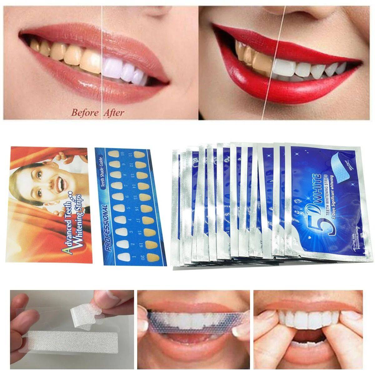 Whitening Agent Strips for Teeth Whitening #2