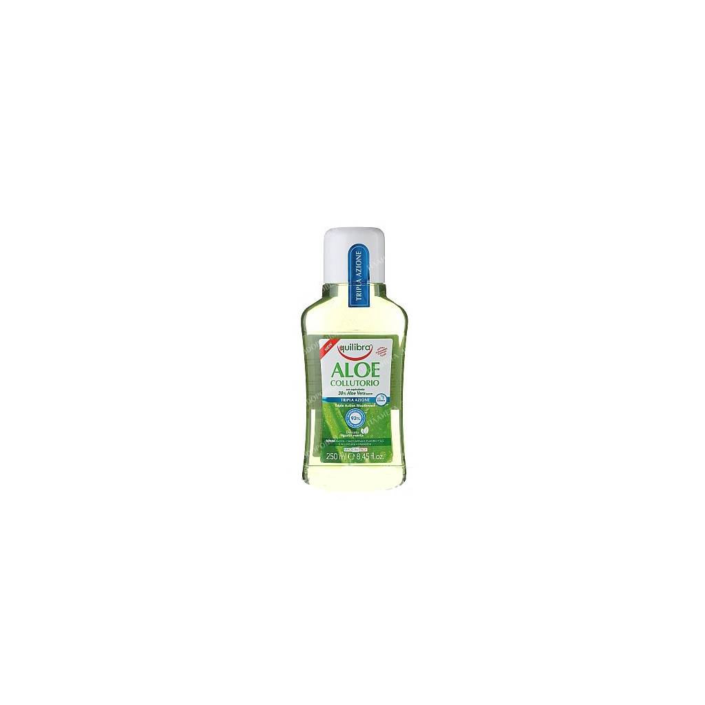 EQUILIBRA "Aloe" Triple Action Mouthwash, 250 ml