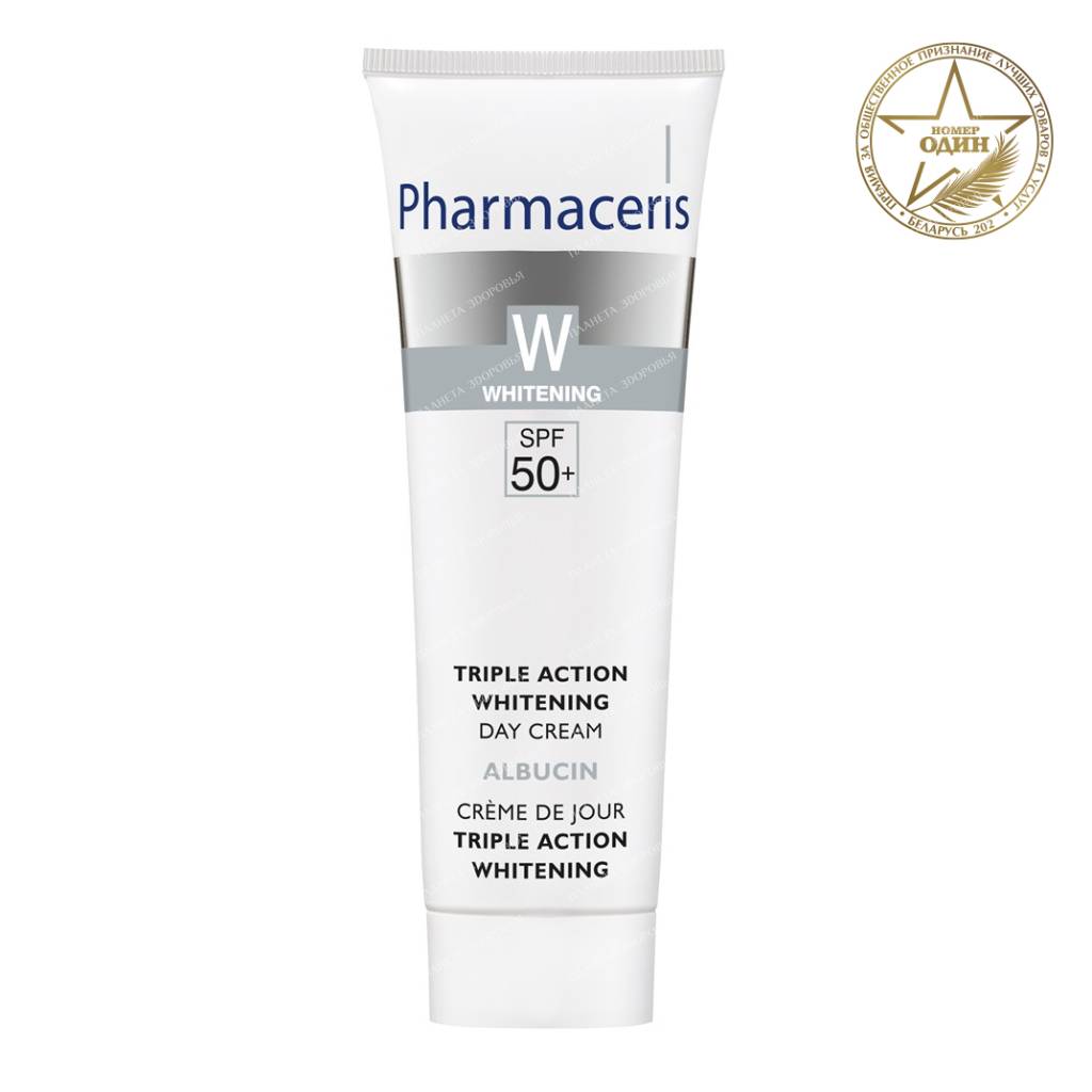 Pharmaceris W Triple Action Brightening Day Cream SPF50+ Albucin 30 ml