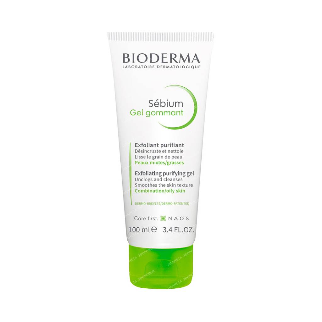 Bioderma Laboratoire Dermatologique Gel for face SEBIUM gumming / Sebium Gel Gommant100 ml