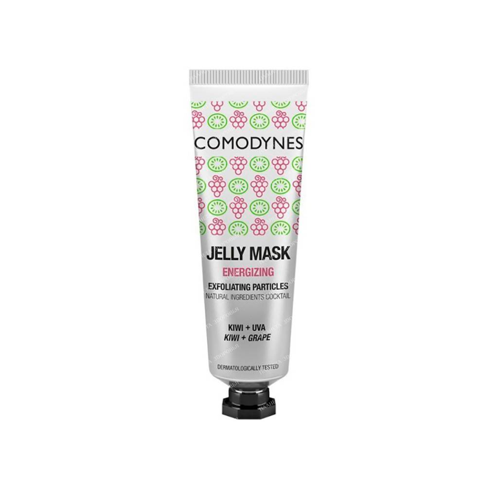 COMODYNES Energizing Jelly Mask Kiwi + Grapes, 30 ml