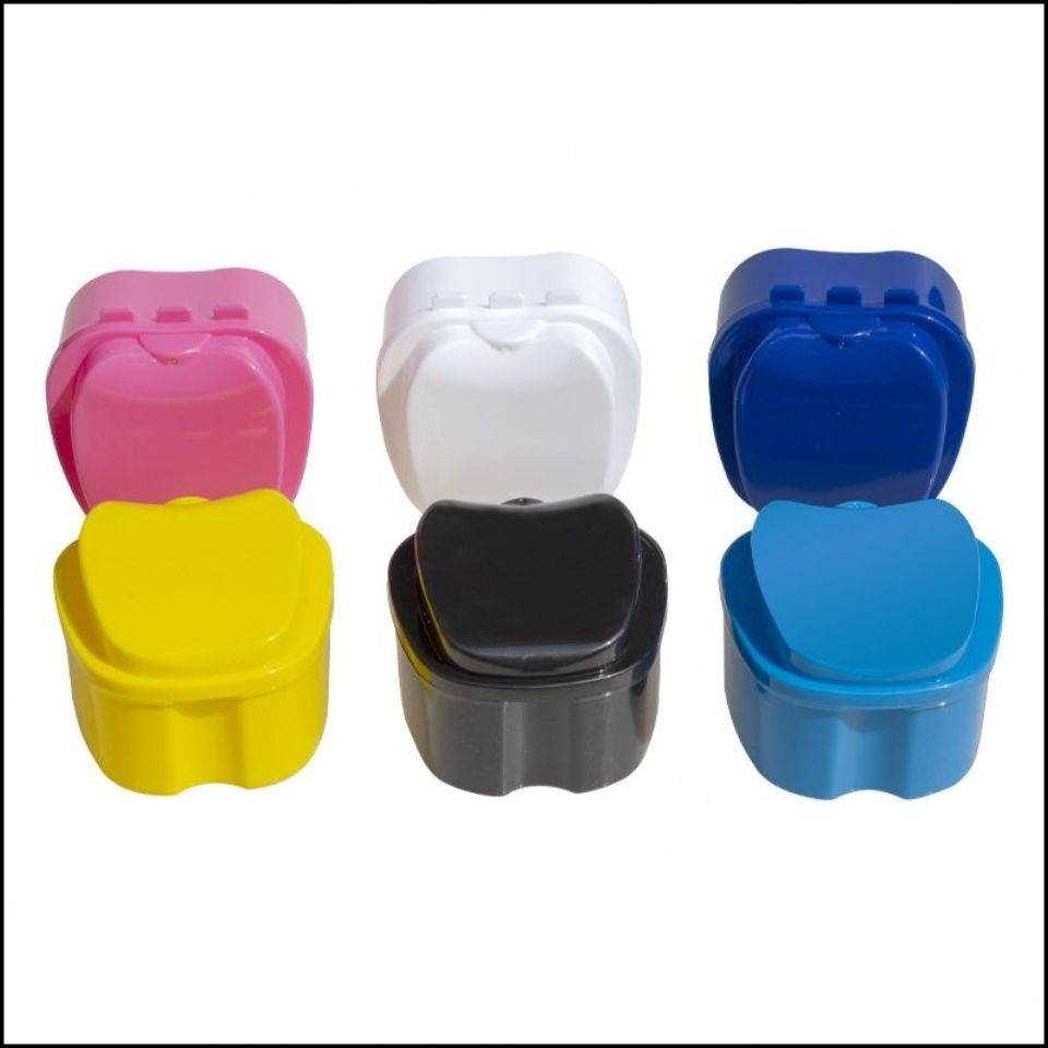 Denture and Orthodontic Case Container for Caps, Bridges, Aligners, and Prosthetic Appliances #6