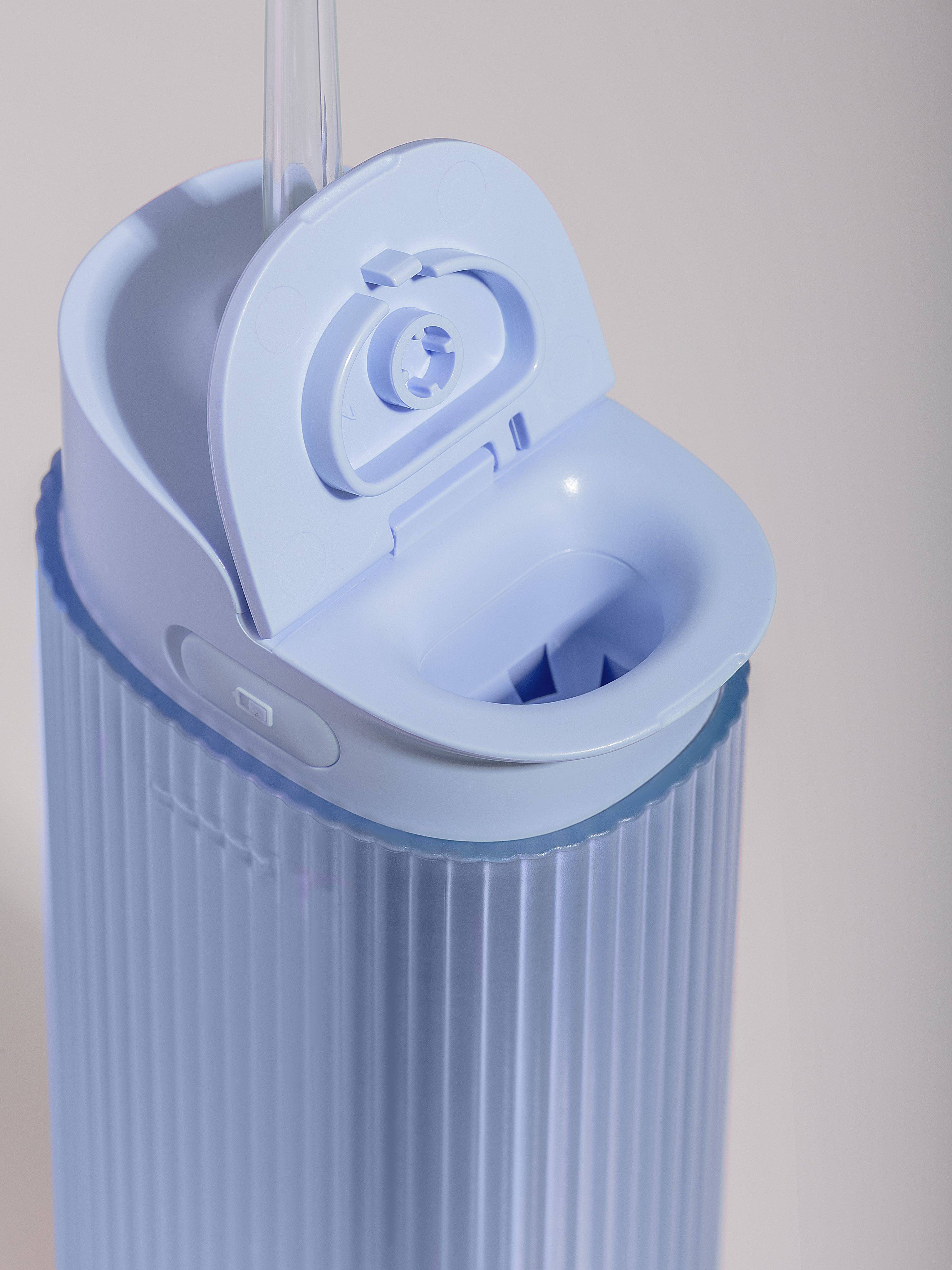 Revyline RL 840 Portable Oral Irrigator with UV Lamp, Blue, Compact, Mini Slider, for Teeth and Braces, Foldable #15