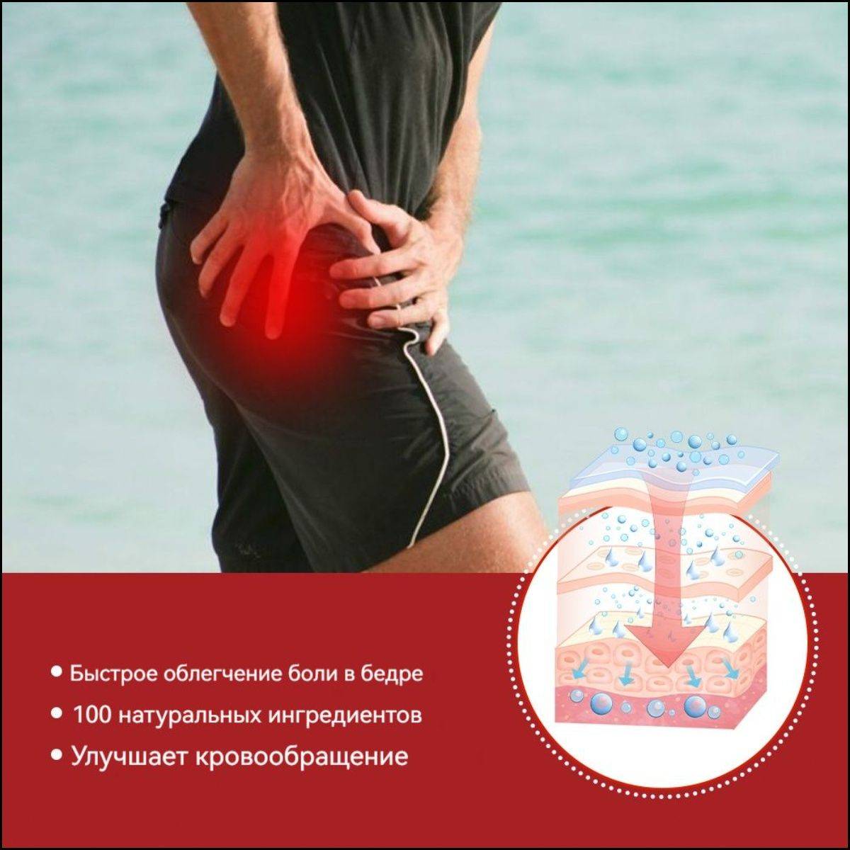 Sciatic Nerve, Joint, and Muscle Pain Relief Ointment, 20g #4