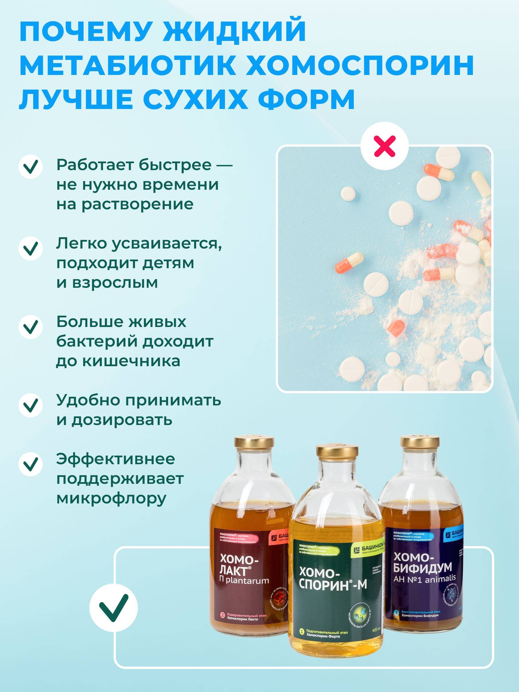 Homosporyn Maximum Course 7 x 400 ml liquid GI dietary supplement #2