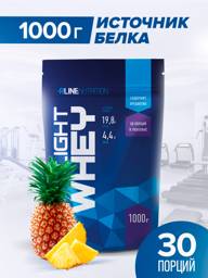 R-LINE Light Whey Protein , Pineapple, 30 Servings Serum 1000 g #1