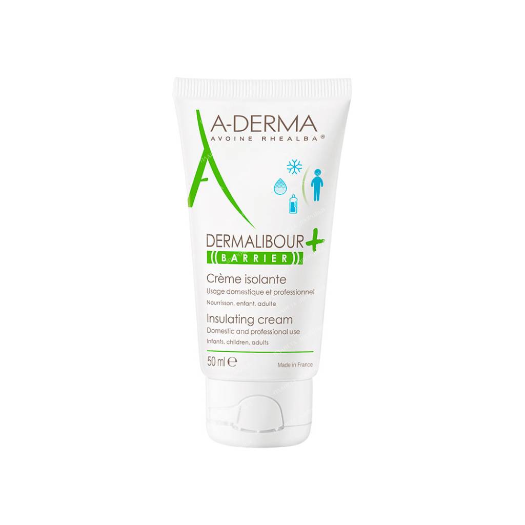 A-DERMA DERMALIBOUR+ BARRIER Protective barrier cream 50 ml