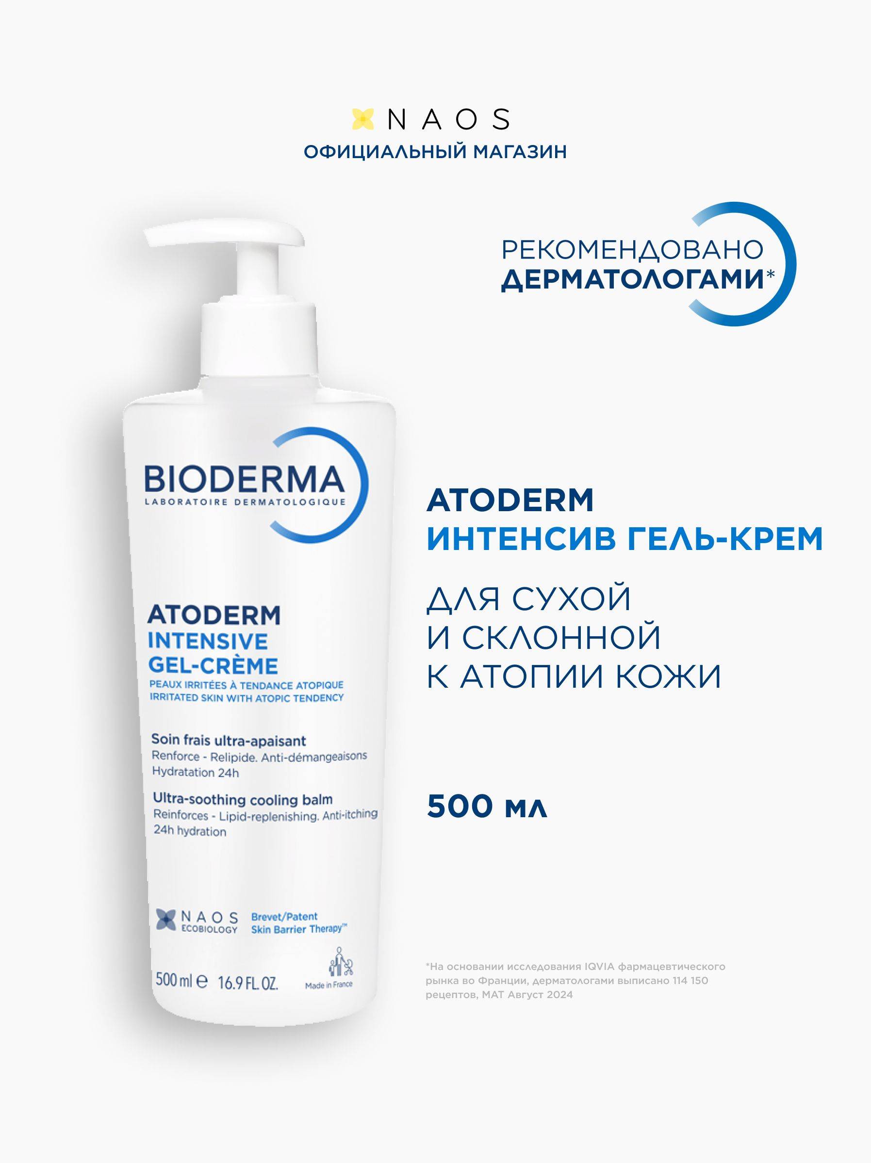 Bioderma Face Cream 500 ml