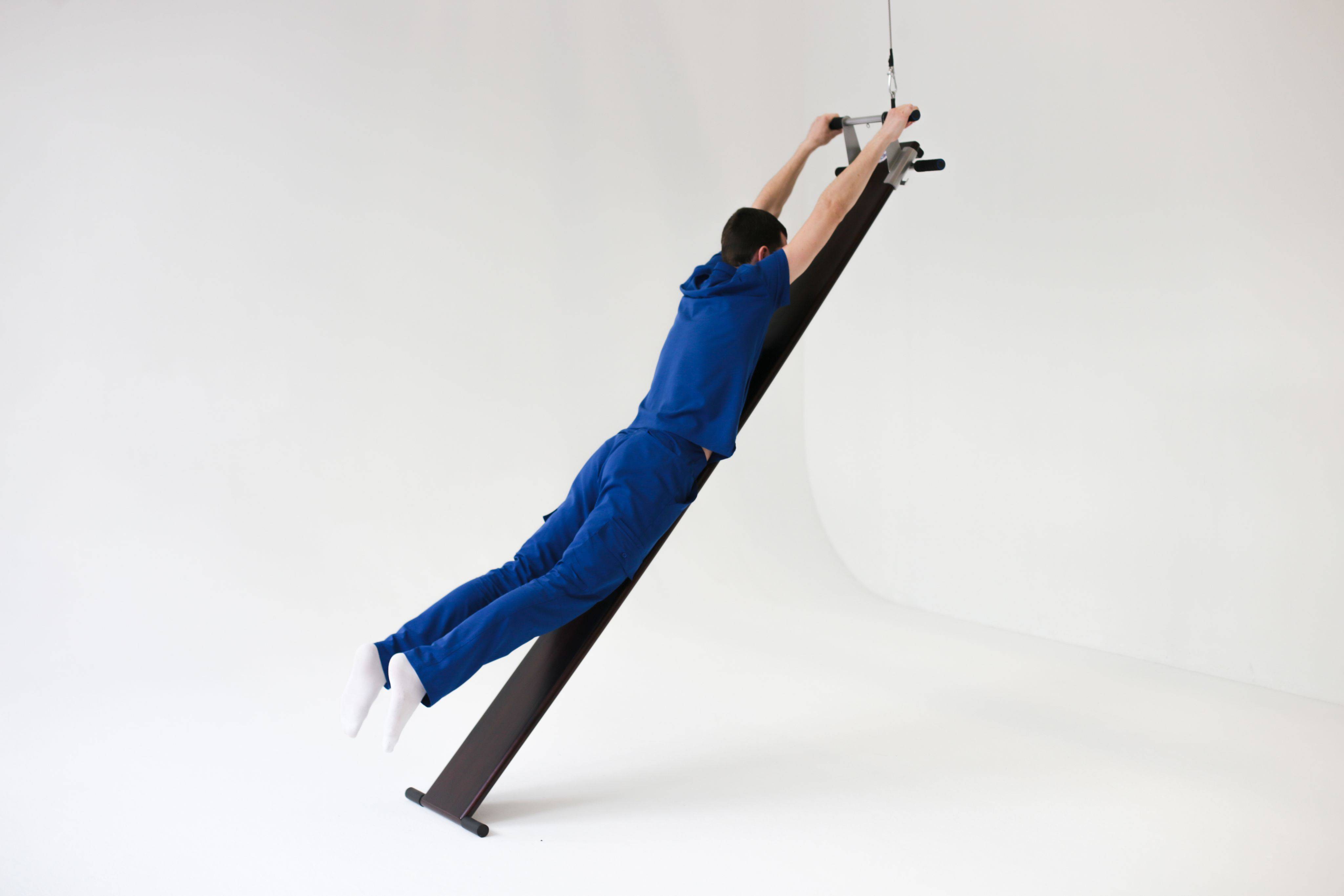 Evminov Center Prophylactic Standard 240 Dark Wood Inversion Table for Users Up to 190 cm and 110 kg #7