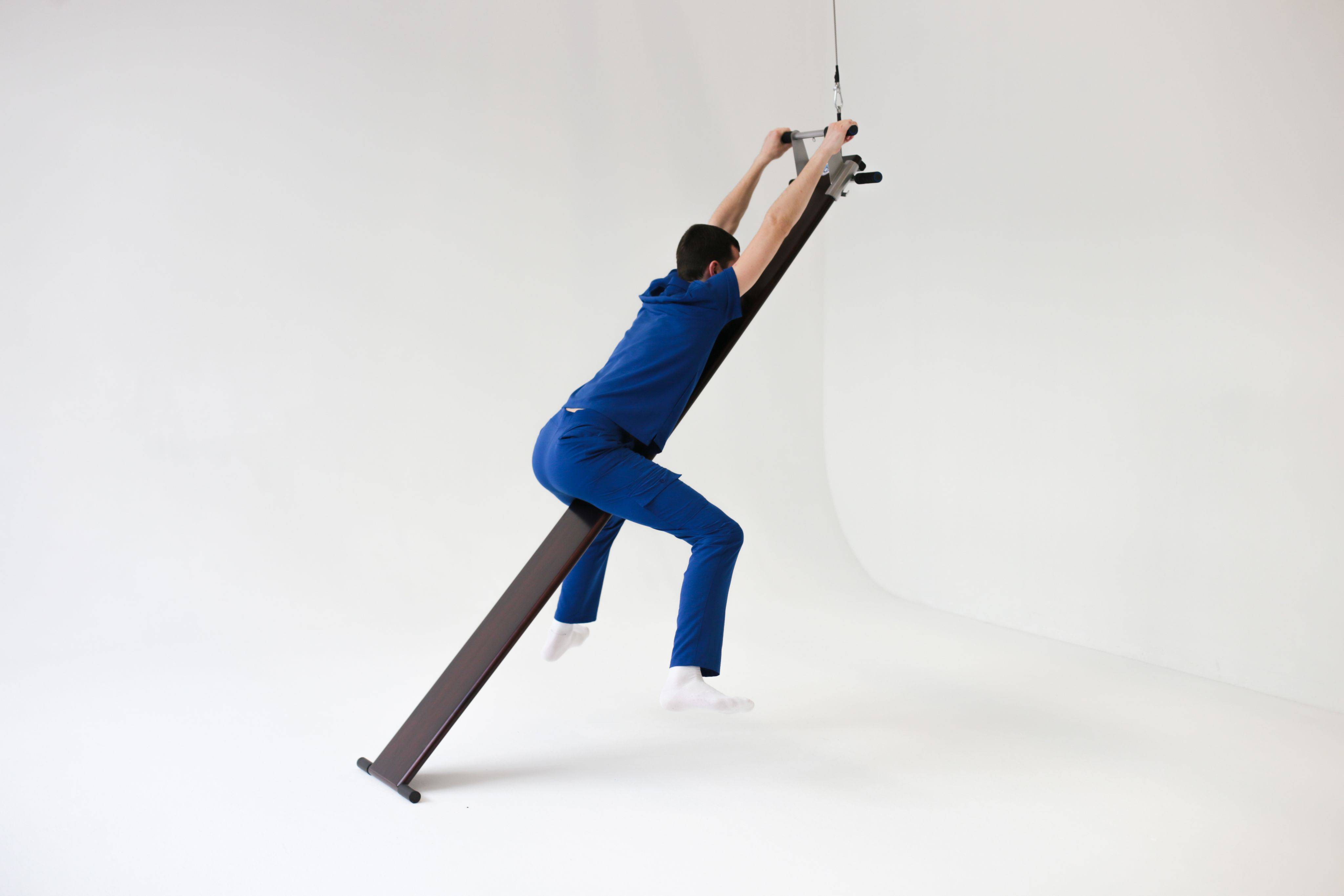 Evminov Center Prophylactic Standard 240 Dark Wood Inversion Table for Users Up to 190 cm and 110 kg #8
