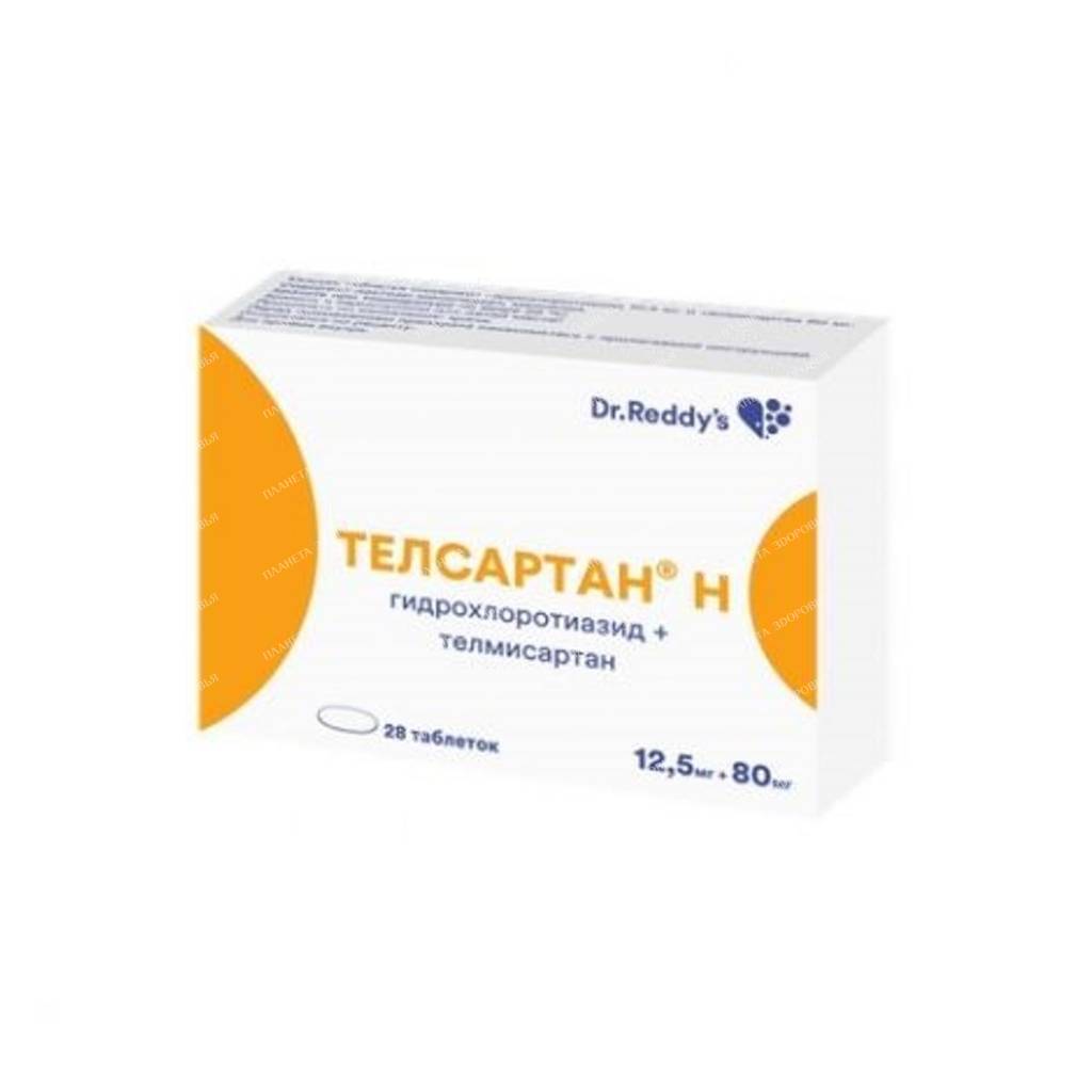 Telsartan N Tablets 80mg/12.5mg 28 pcs