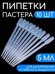 Pasteur Pipette 5 ml Polyethylene, 10 pcs #1
