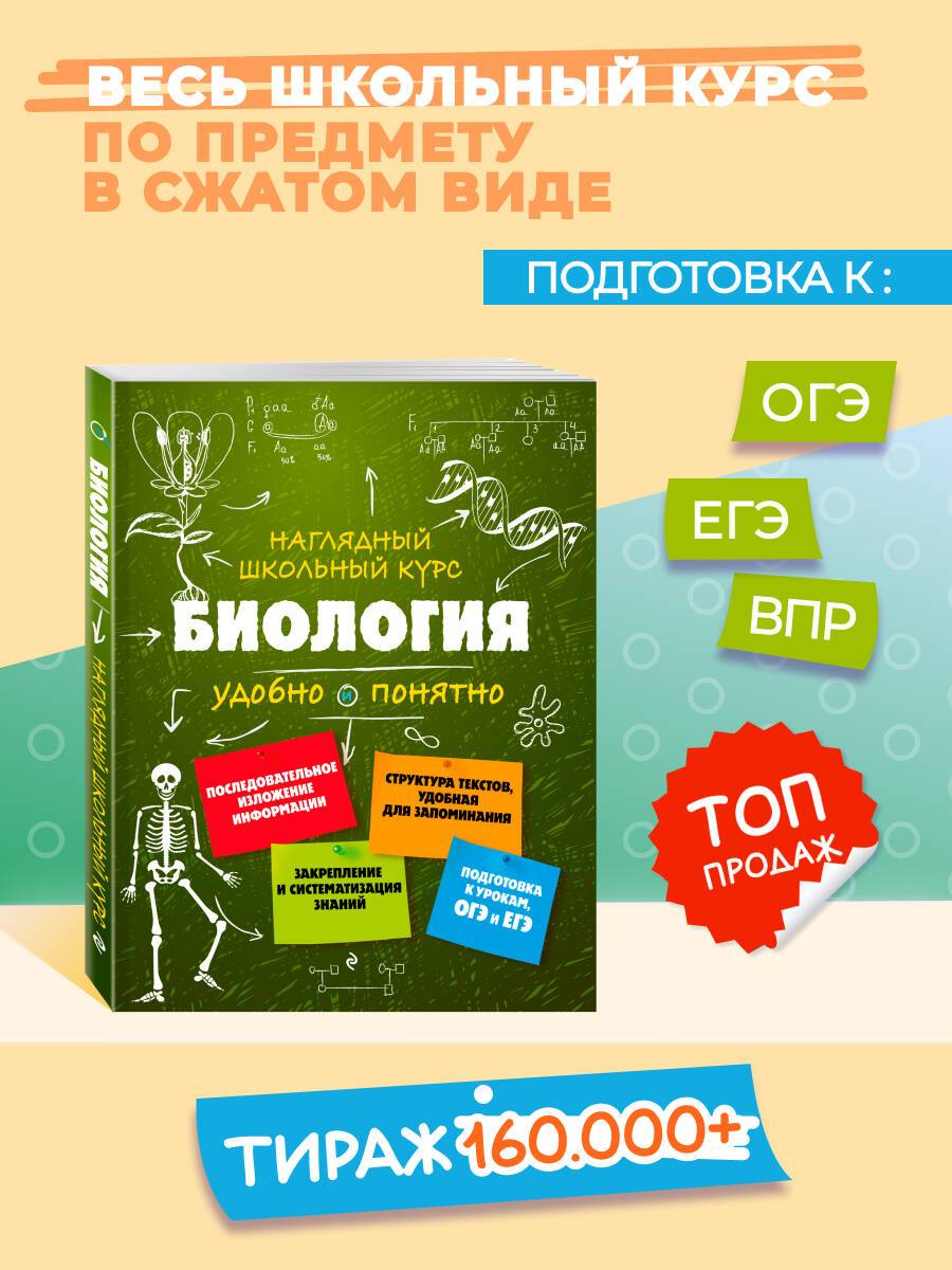 Биология. Подготовка к ОГЭ и ЕГЭ. 5-6-7-8-9-10-11 классы | Reference Book