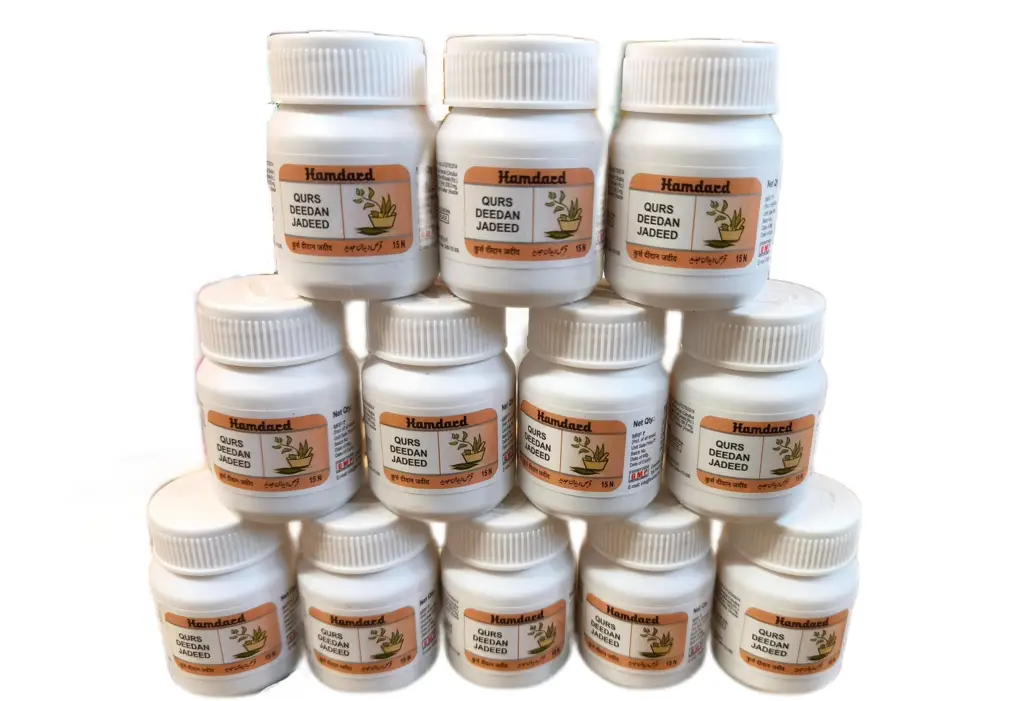 Hamdard Qurs Deedan Jadeed Herbal Tablets 775 mg #1