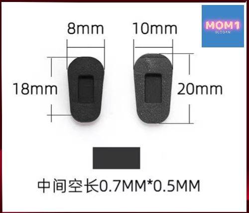 Nose Pads with Screw Fixation, Cushions and Glasses Holders #2