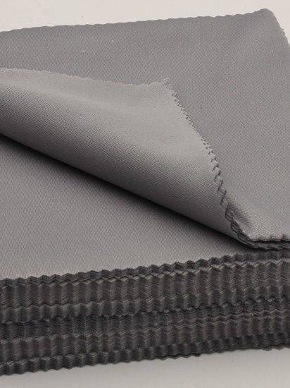 Black Flannel Microfiber Cloth with Two-Sided Nap for Glasses and Lenses #4