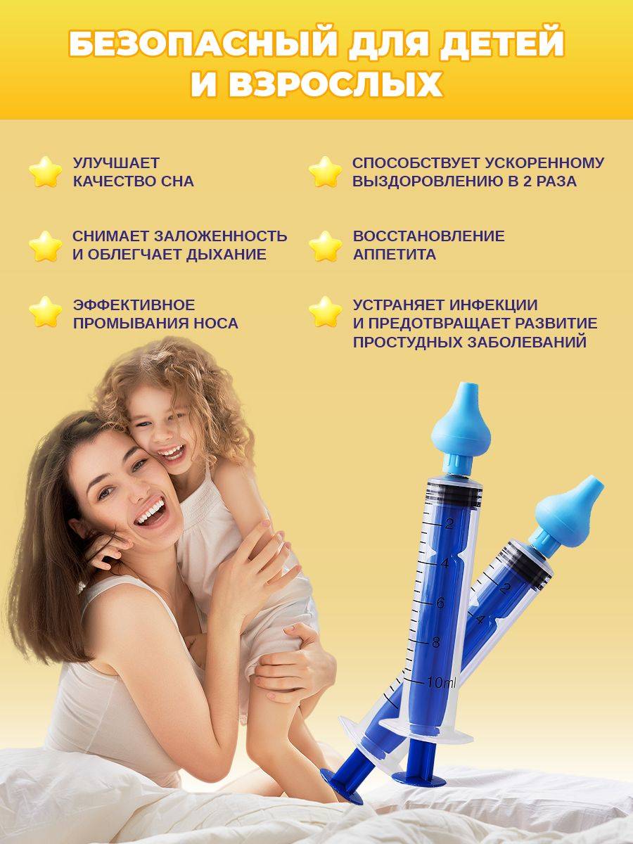 Cleva Nasal Irrigator for Children and Adults, Nasal Irrigation Syringe #2