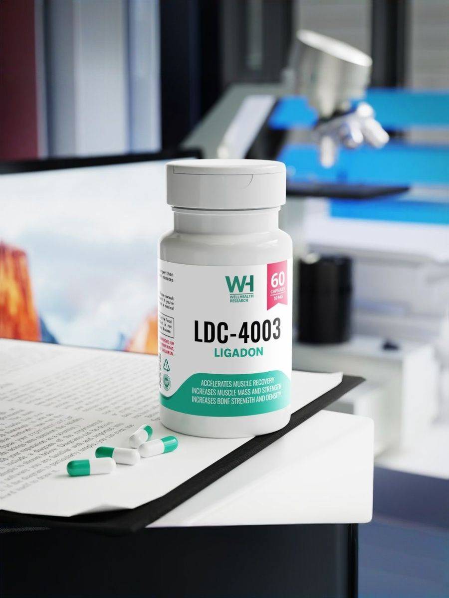 Well-Health Research Ligadon LDC-4003 60 Capsules 10 mg, 60 Count