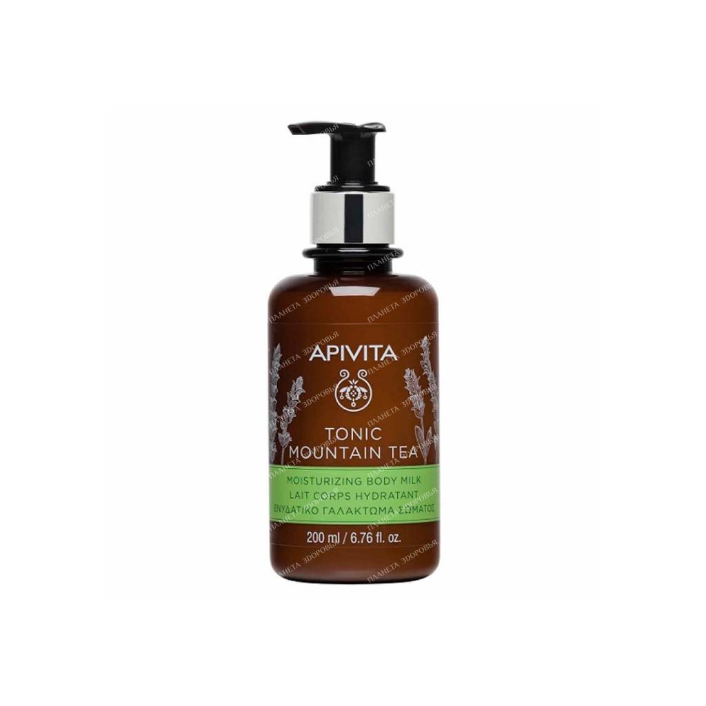 APIVITA Moisturizing body milk TONIC MOUNTAIN TEA MOISTURIZING BODY MILK, 200 ml