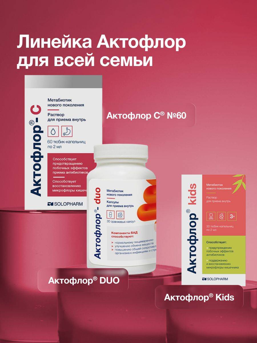 Aktoflor-C Intestinal Metabiotic, 60 Liquid Doses #12