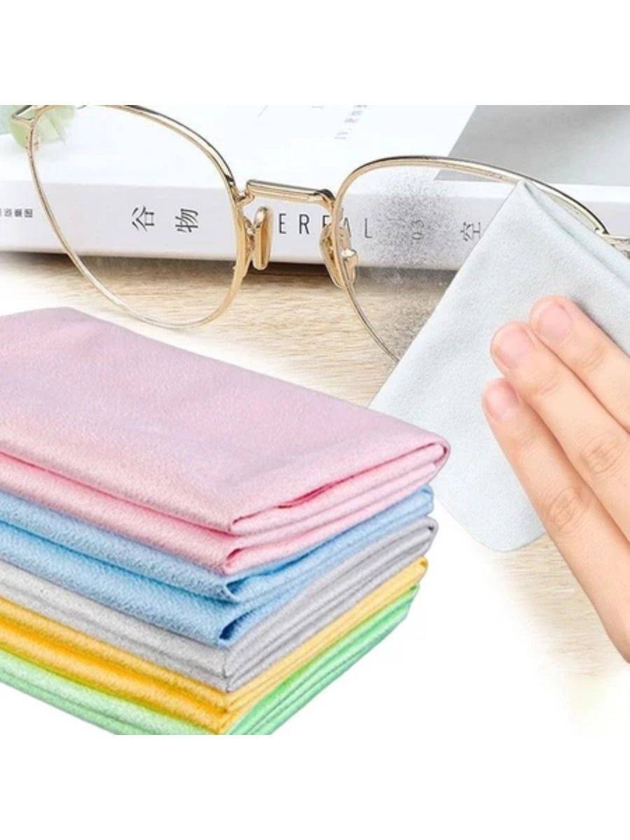 Microfiber Lens Cloth for Glasses and Electronics, 14.5 x 17.5 cm – Soft, Non-Scratch, Reusable #4