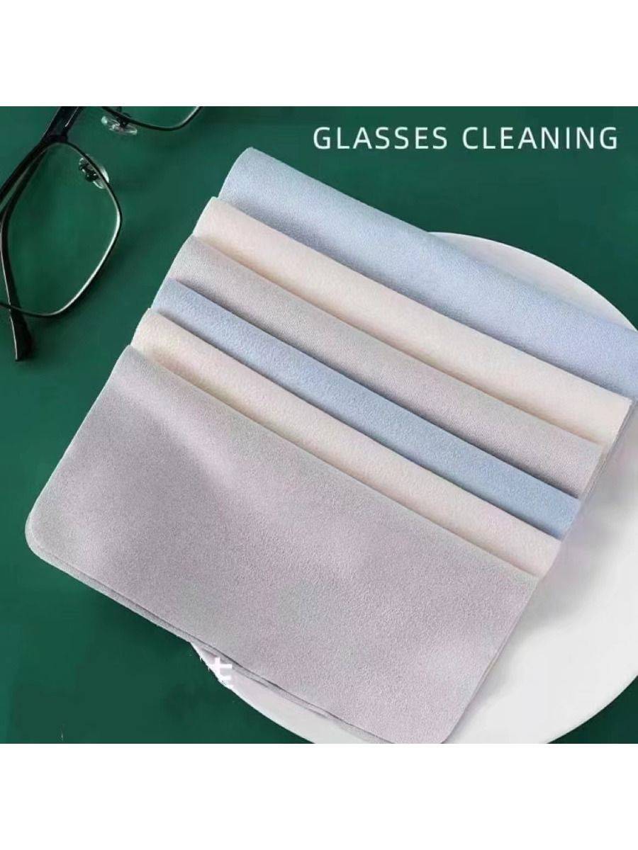 Microfiber Lens Cloth for Glasses and Electronics, 14.5 x 17.5 cm – Soft, Non-Scratch, Reusable #3