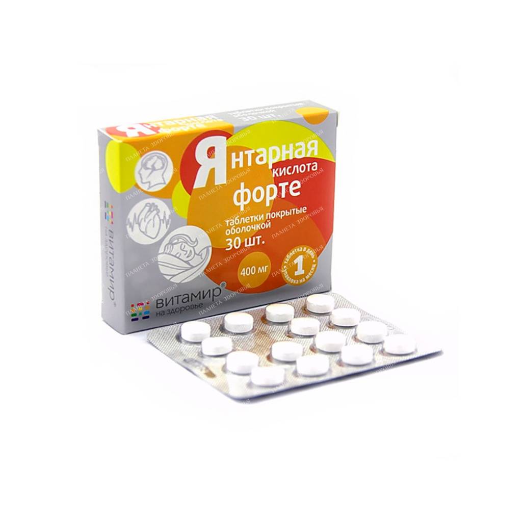 Succinic acid Forte VITAMIR tablets №30