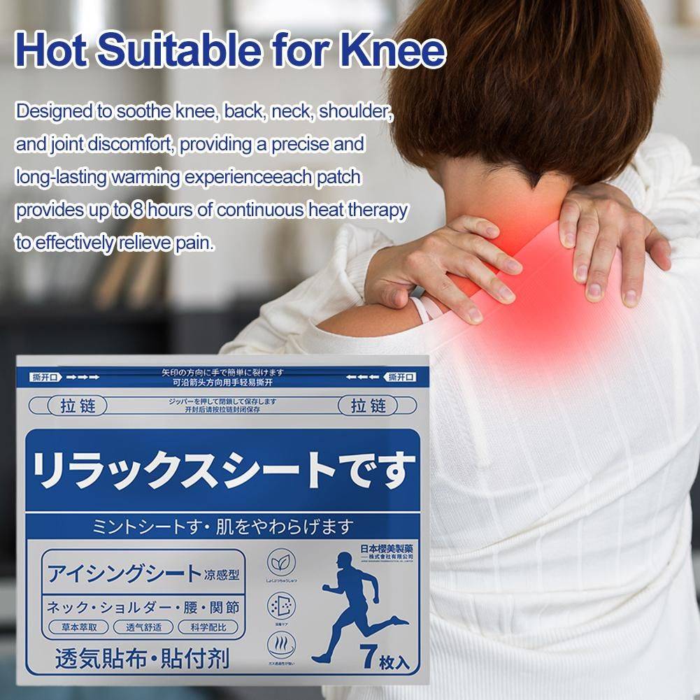 Glucosamine Chondroitin Plaster 7-Piece Set – Warming and Cooling Support for Joints and Muscles #4