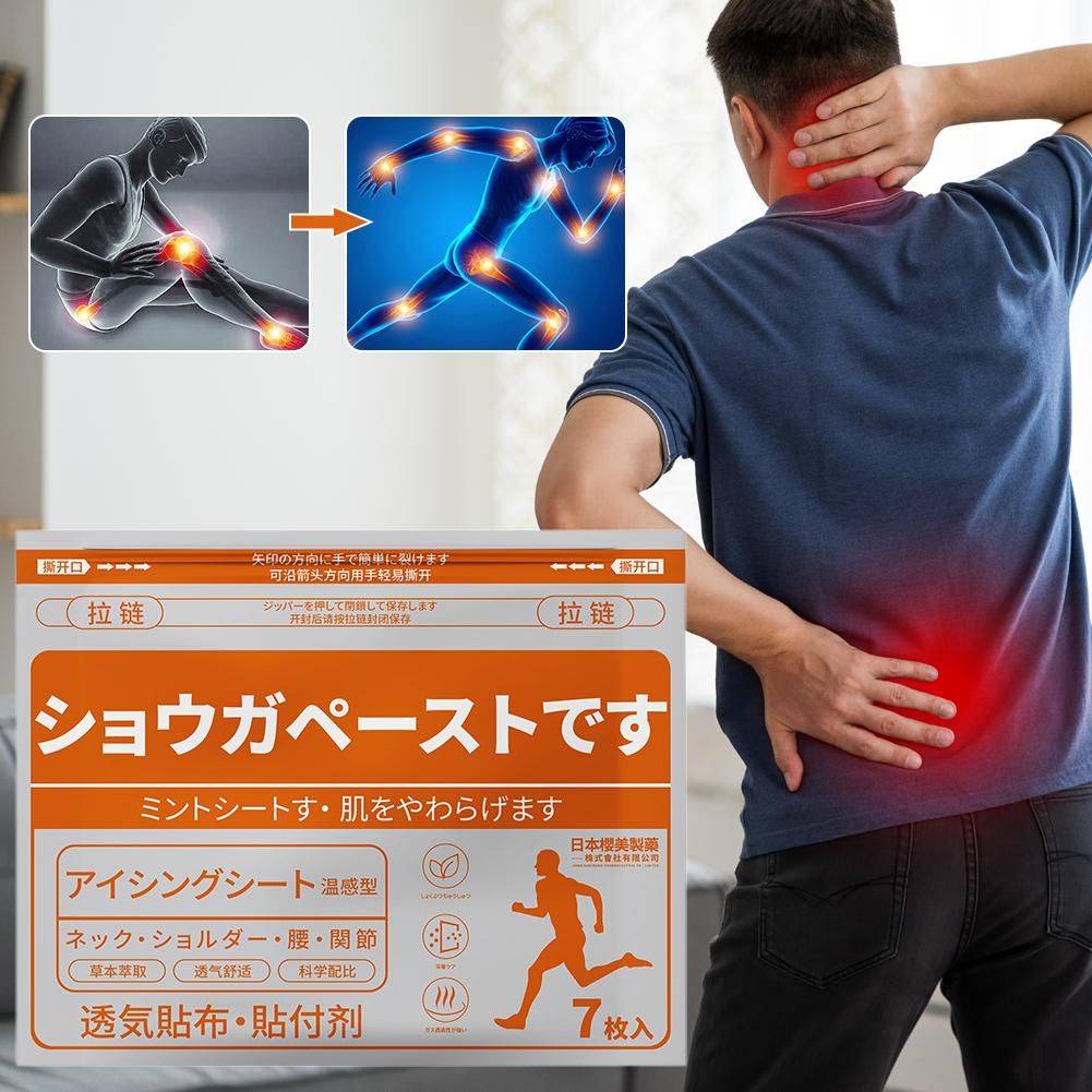 Glucosamine Chondroitin Plaster 7-Piece Set – Warming and Cooling Support for Joints and Muscles #11