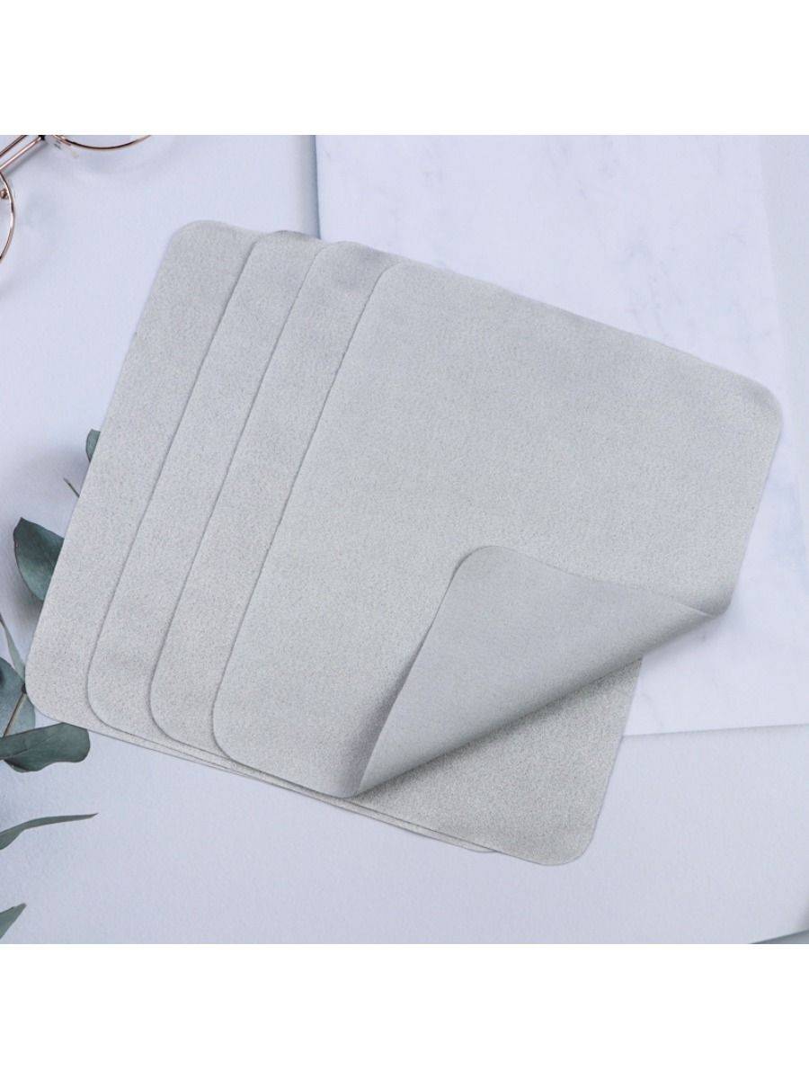 Microfiber Lens Cloth for Glasses and Electronics, 14.5 x 17.5 cm – Soft, Non-Scratch, Reusable #6