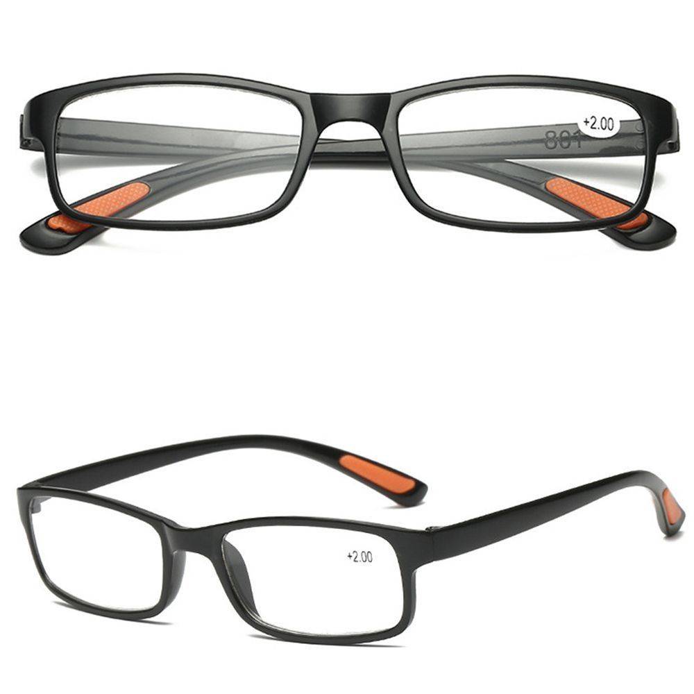 Computer Reading Glasses - Black Resin Frame +1.0 to +4.0 Strength #5
