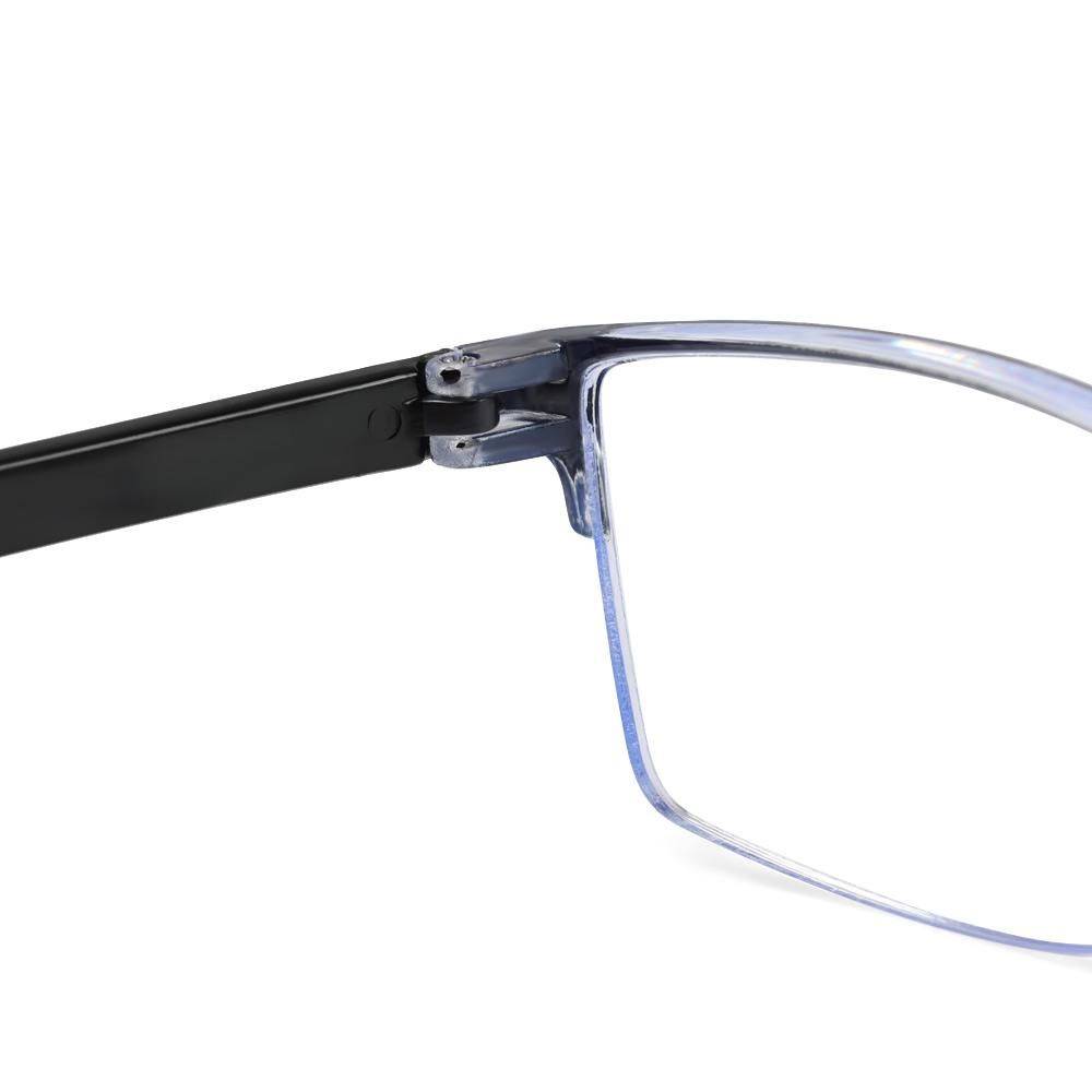 Computer Glasses Unisex Black Frame 140 mm Polycarbonate Lens with Blue‑Light Protection #7