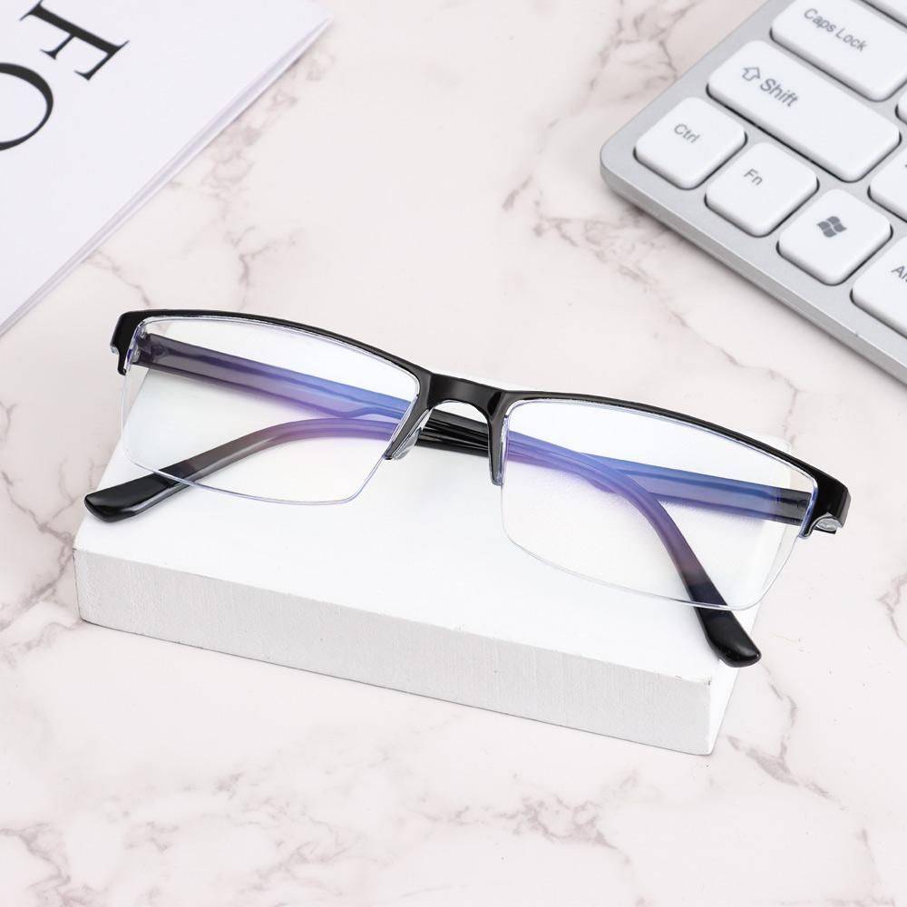 Computer Glasses Unisex Black Frame 140 mm Polycarbonate Lens with Blue‑Light Protection #4