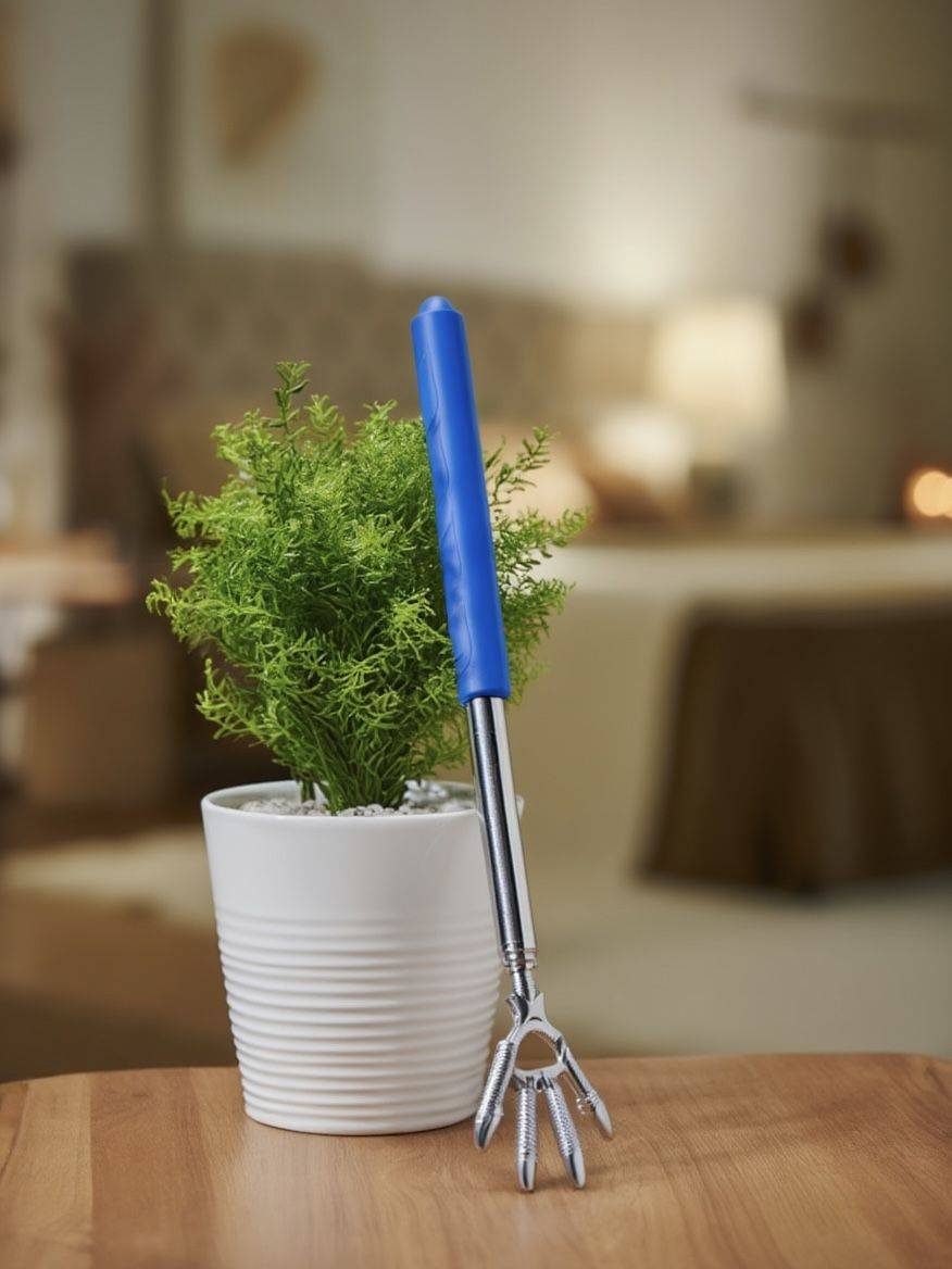 Telescoping Back Massage Stick 22–59 cm Metal, Blue #6