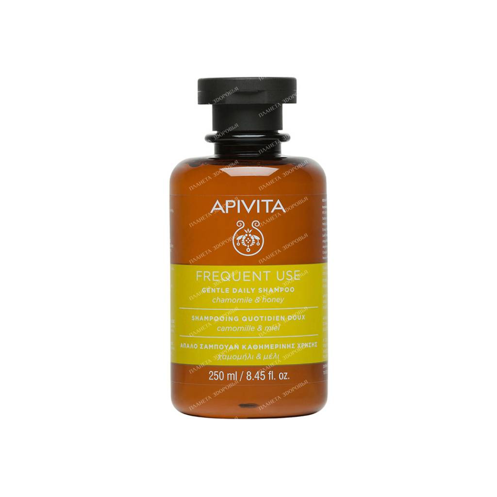 APIVITA Gentle Daily Shampoo Chamomile & Honey, 250 ml