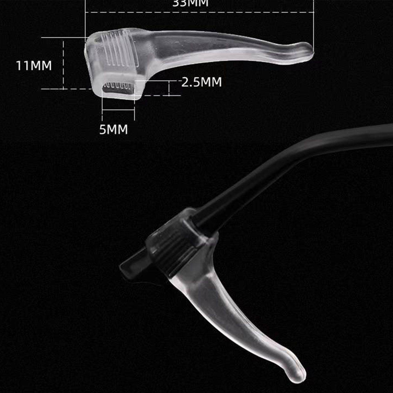 PVC Protective Glasses Pads with Soft Ear Hooks #8