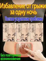 Herbal Compress Patch for Hernia Support, 10 Patches, 8–12 Hours #1