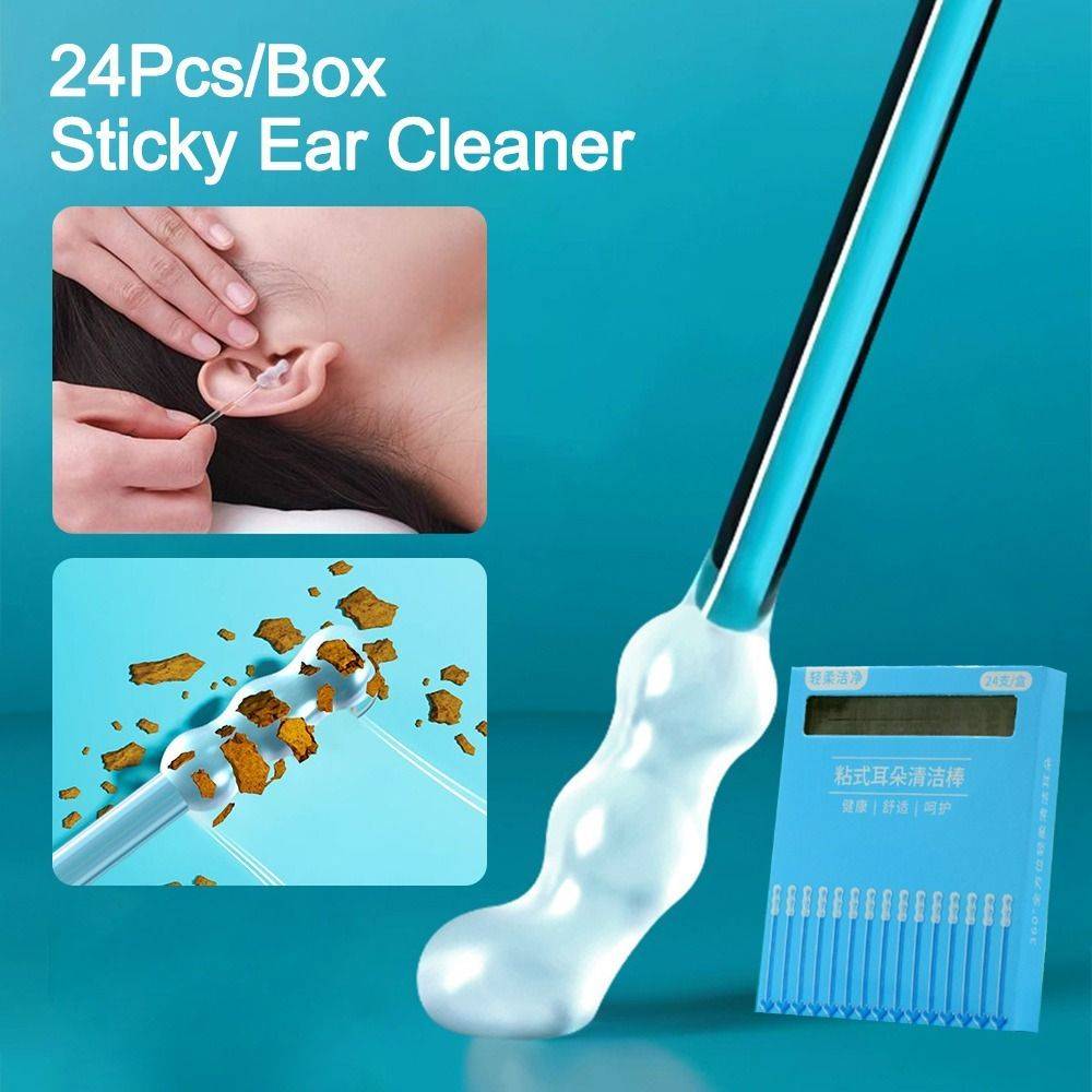 24-Piece Ear and Nose Cleaning Tool Set with Plastic and Silicone Tips #3