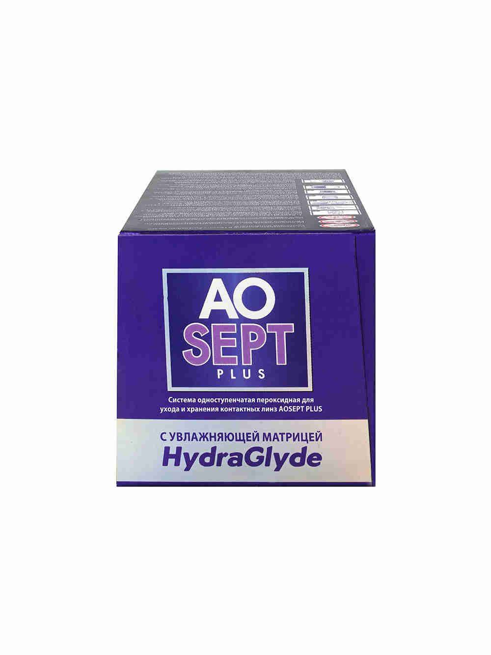 Alcon AOSept-Plus with HydraGlyde Peroxide Contact Lens Care System 360 ml #11