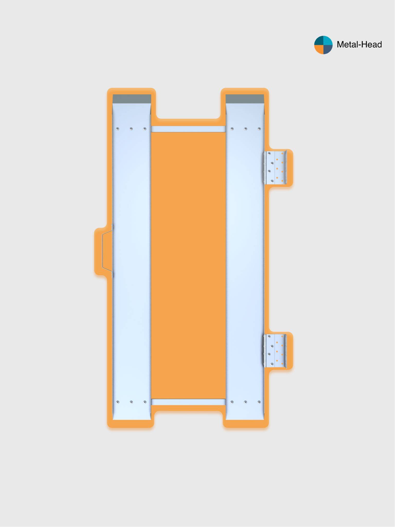 Metal-Head Fold-Down Ramp 110 cm (Right Mount) #4
