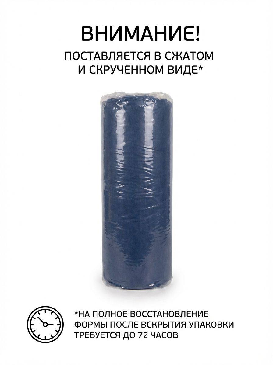 SGMedical Medical Springless Mattress 200x80x8 cm Dark Blue Oxford Cover #6