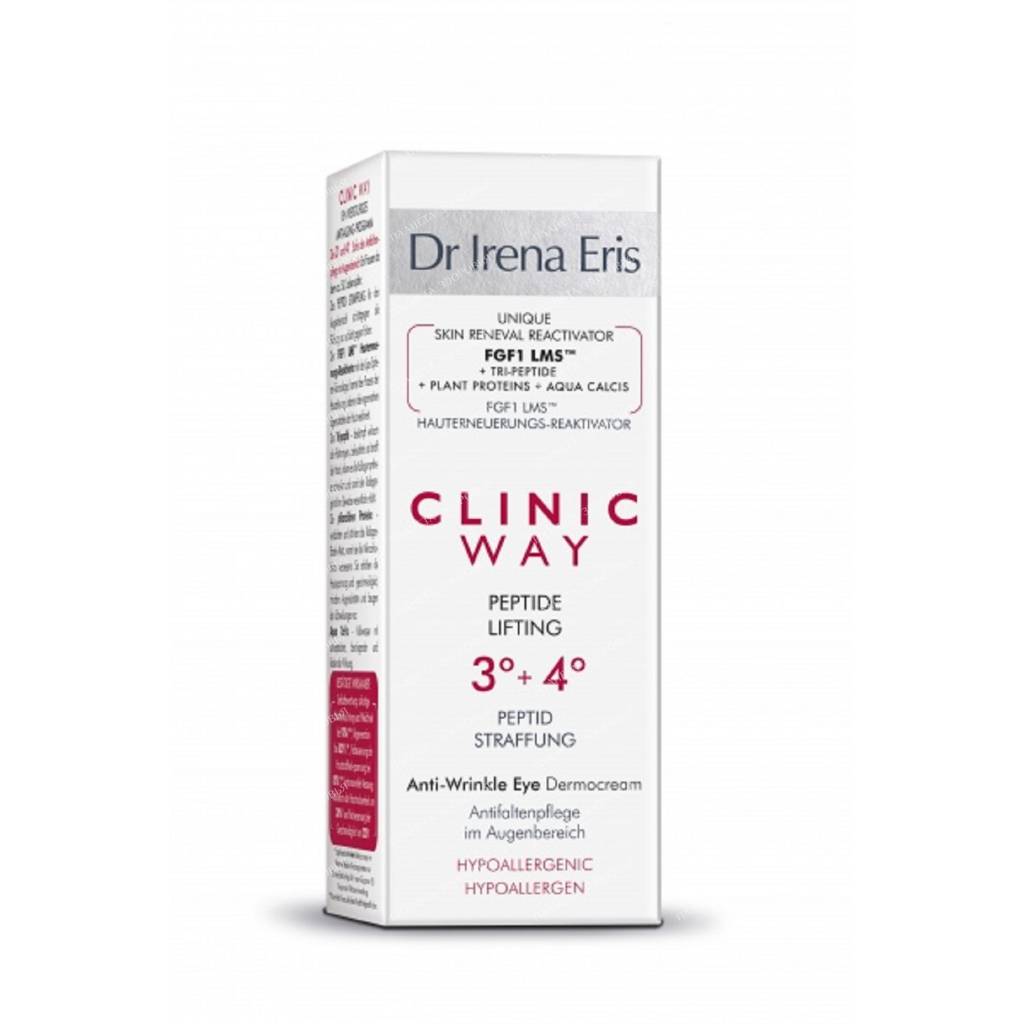 CLINIC WAY Anti-Wrinkle Eye Cream 3°+4° 15 ml
