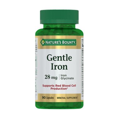 Nature's Bounty Iron 28 mg Capsules