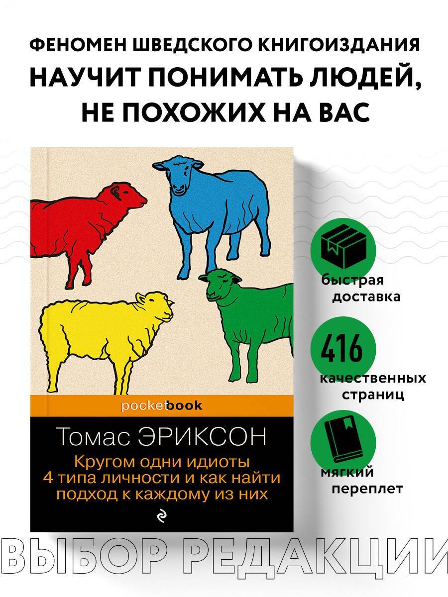 Кругом одни идиоты. 4 типа личности и как найти подход к каждому из них | Surrounded by Idiots: Understanding and Dealing with People Who Leave You Speechless