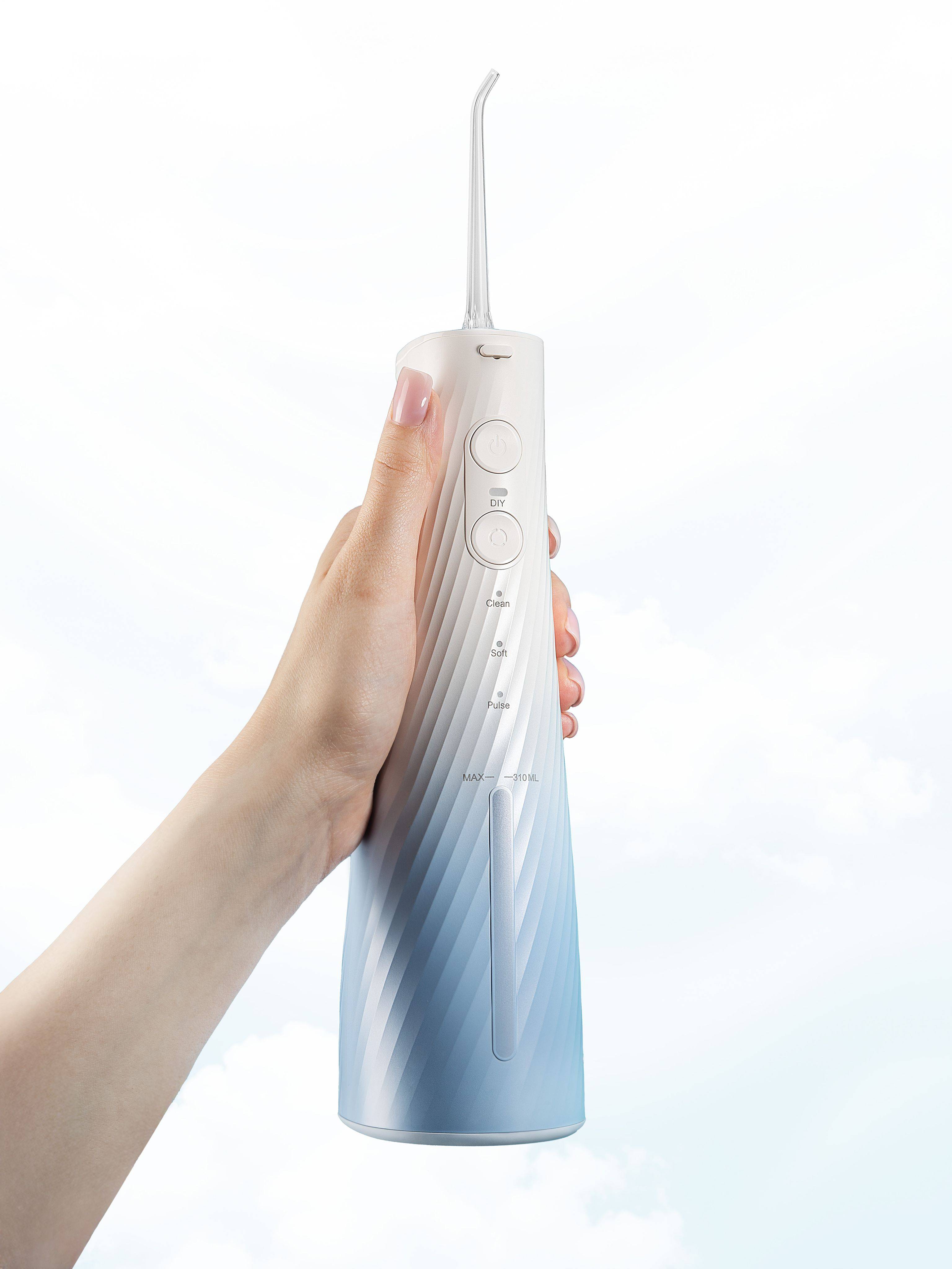 Revyline RL 640 Portable Oral Irrigator for Teeth and Gums, Braces, Implants - Cloud Dancer Special Color Edition #12