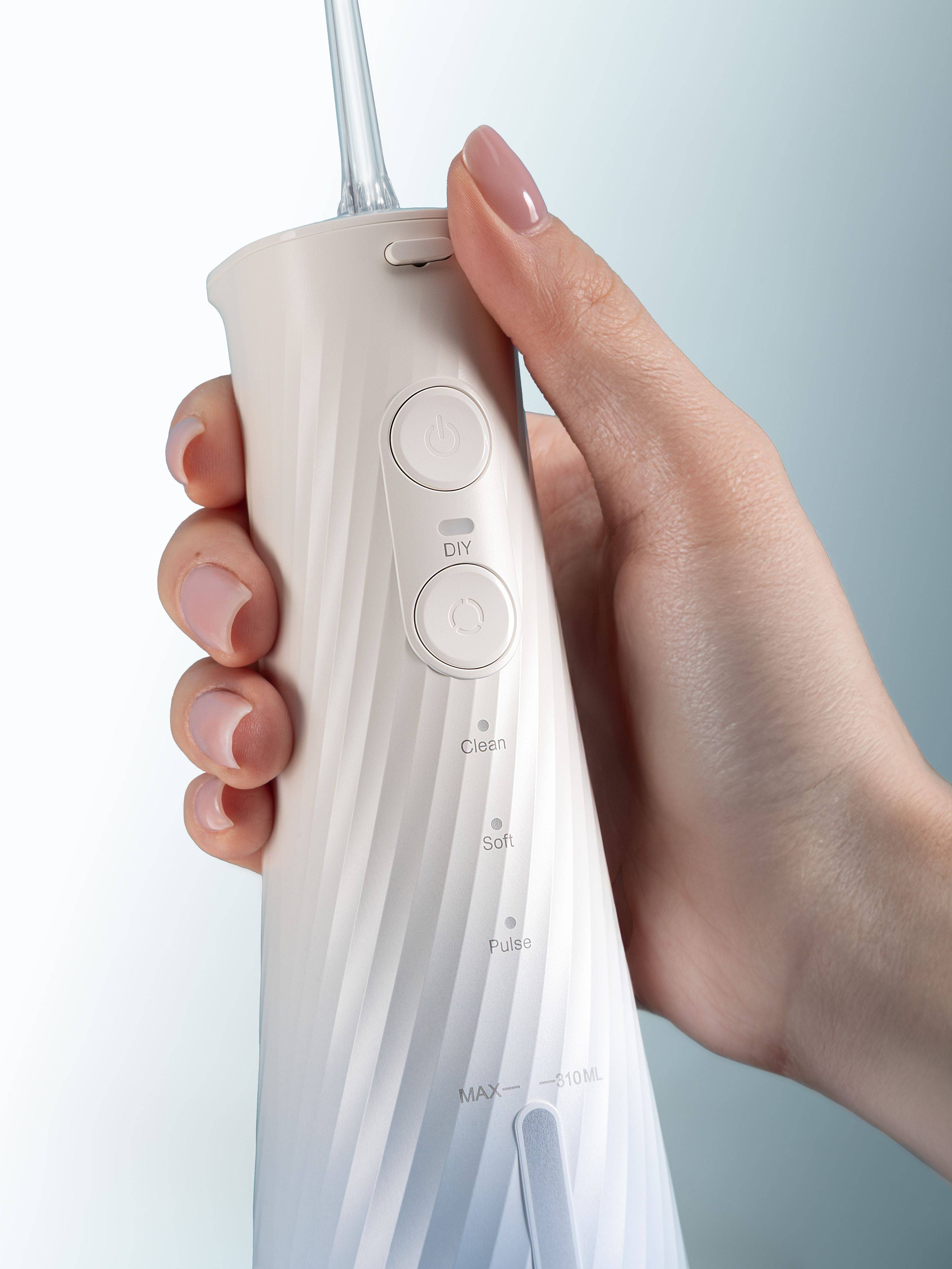 Revyline RL 640 Portable Oral Irrigator for Teeth and Gums, Braces, Implants - Cloud Dancer Special Color Edition #11