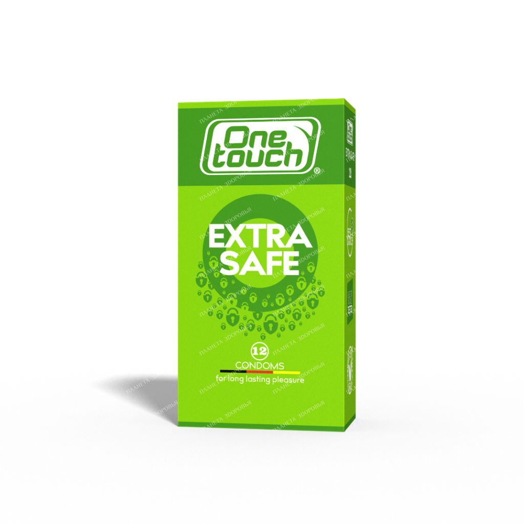 One Touch Extra Safe Condoms, 12 pcs