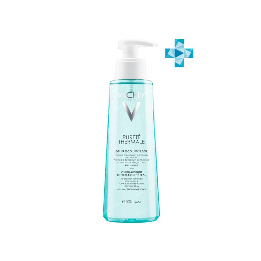 Vichy Purete Thermale Refreshing Cleansing Gel for Sensitive Skin 200ml